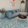 Marockanskt Klinker Alhambra Blå Matt 25x25 cm Preview